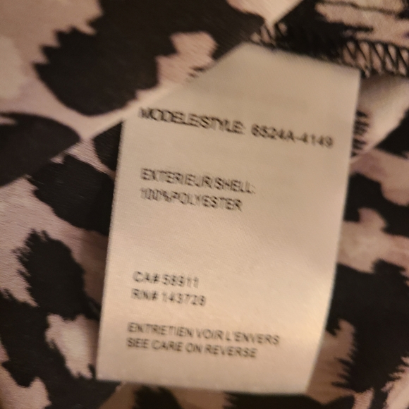 NWT Tribal Jeans Animal Print Tank Top in Size Medium - Picture 6 of 6